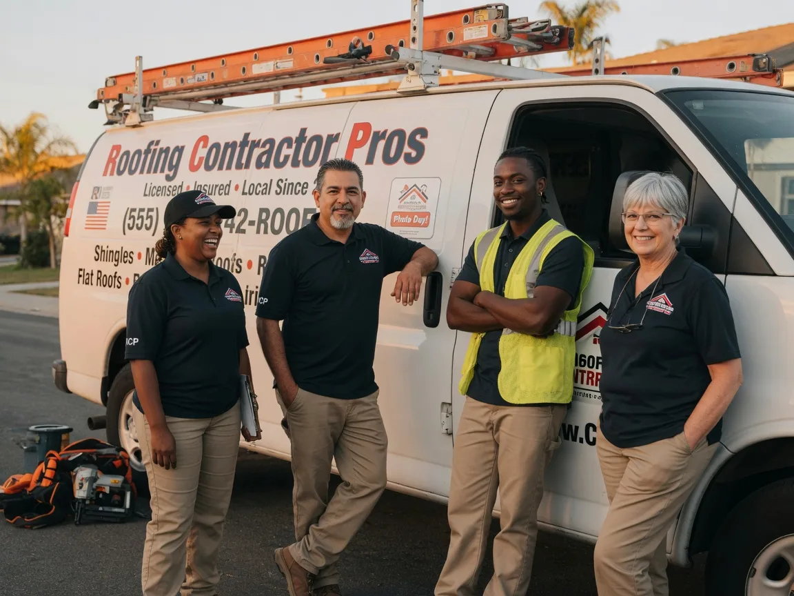 Local Roofing Contractors company in The Rock, GA
